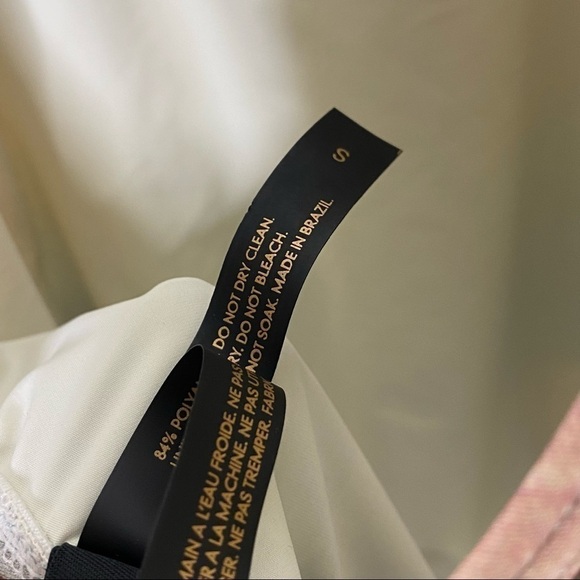 Vix Paula Hermanny One-Piece Mani Ice Striped Halter Swimsuit - Picture 3 of 8